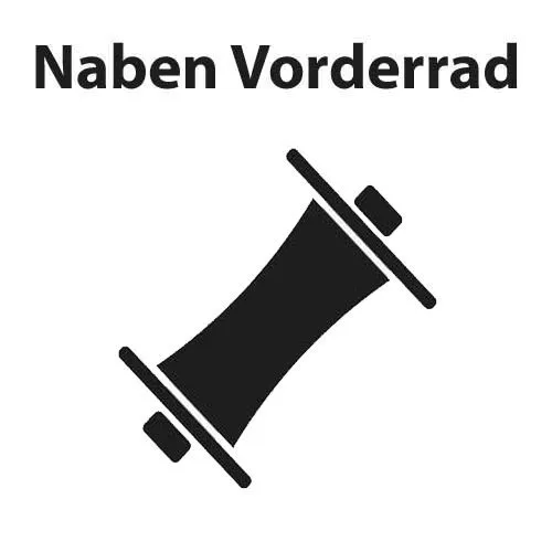 wählen Sie eine Vorderradnabe